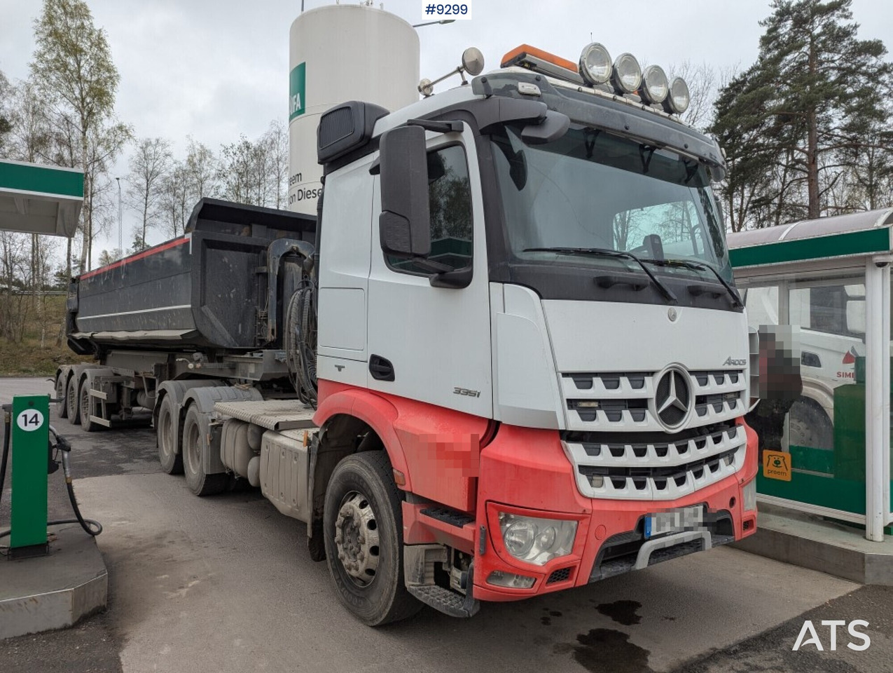 Tractor Unit Mercedes-Benz Arocs 3351 6x4 with tipper trailer - Tegljač: slika Tractor Unit Mercedes-Benz Arocs 3351 6x4 with tipper trailer - Tegljač Tractor Unit Mercedes-Benz Arocs 3351 6x4 with tipper trailer - Tegljač: slika Tractor Unit Mercedes-Benz Arocs 3351 6x4 with tipper trailer - Tegljač