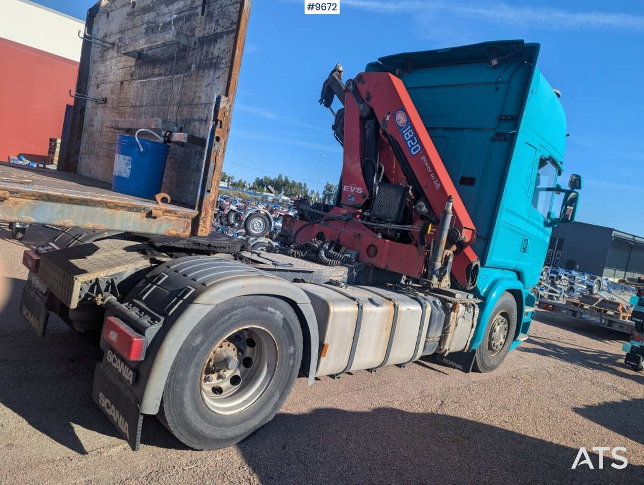 Tractor unit with crane Scania R410 4X2 - Tegljač: slika Tractor unit with crane Scania R410 4X2 - Tegljač Tractor unit with crane Scania R410 4X2 - Tegljač: slika Tractor unit with crane Scania R410 4X2 - Tegljač