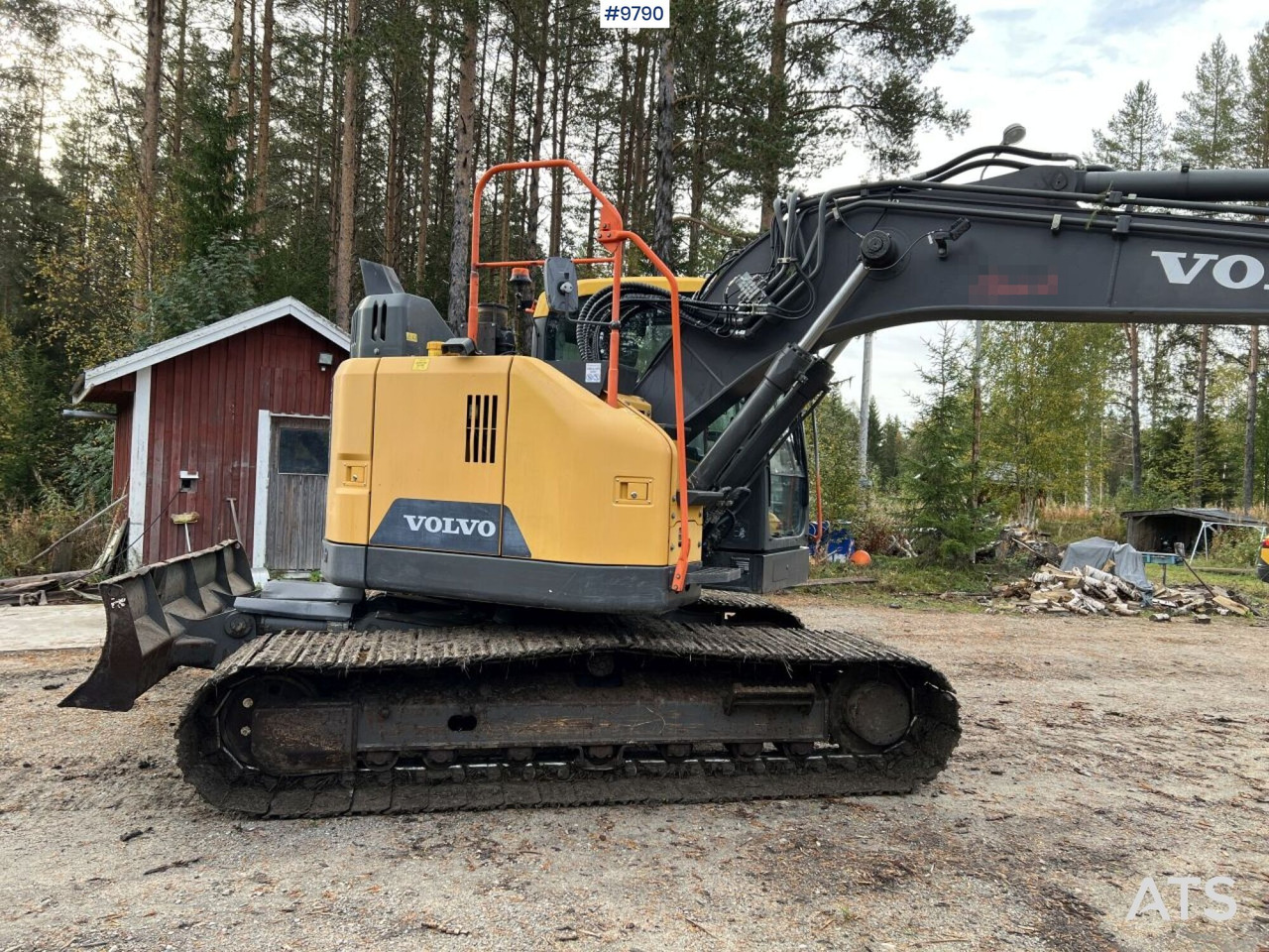 Bager gusjeničar VOLVO ECR145 EL Excavator with attachments: slika Bager gusjeničar VOLVO ECR145 EL Excavator with attachments