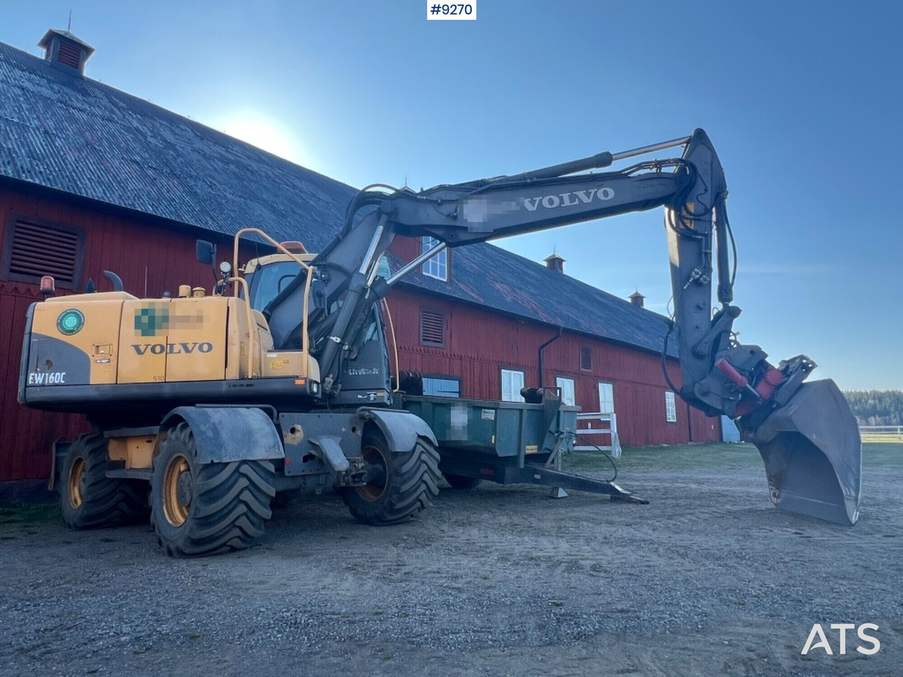 Volvo EW 160 C wheeled excavator (VIDEO) - Bager na kotačima: slika Volvo EW 160 C wheeled excavator (VIDEO) - Bager na kotačima Volvo EW 160 C wheeled excavator (VIDEO) - Bager na kotačima: slika Volvo EW 160 C wheeled excavator (VIDEO) - Bager na kotačima