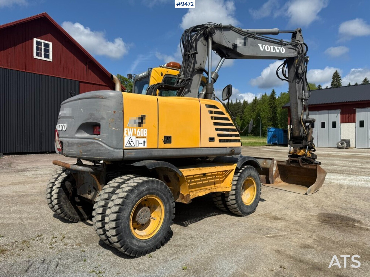 Wheel excavator Volvo EW160B, Tiltrotator - Bager na kotačima: slika Wheel excavator Volvo EW160B, Tiltrotator - Bager na kotačima Wheel excavator Volvo EW160B, Tiltrotator - Bager na kotačima: slika Wheel excavator Volvo EW160B, Tiltrotator - Bager na kotačima