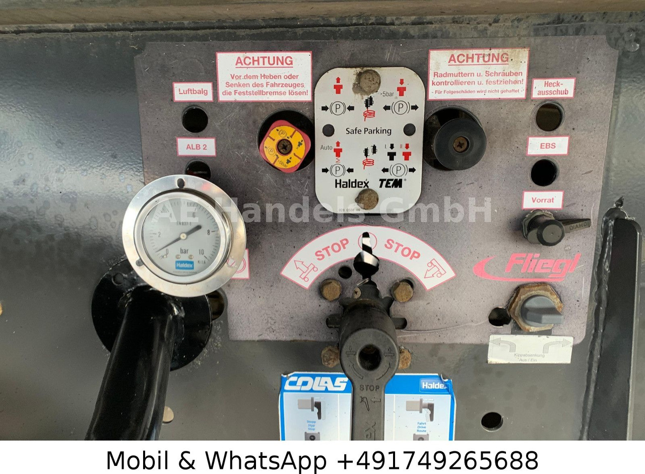 Kiper poluprikolica Fliegl DHKA Aluminium Kasten*24m³/Liftachse/Alcoa/Wabco: slika Kiper poluprikolica Fliegl DHKA Aluminium Kasten*24m³/Liftachse/Alcoa/Wabco