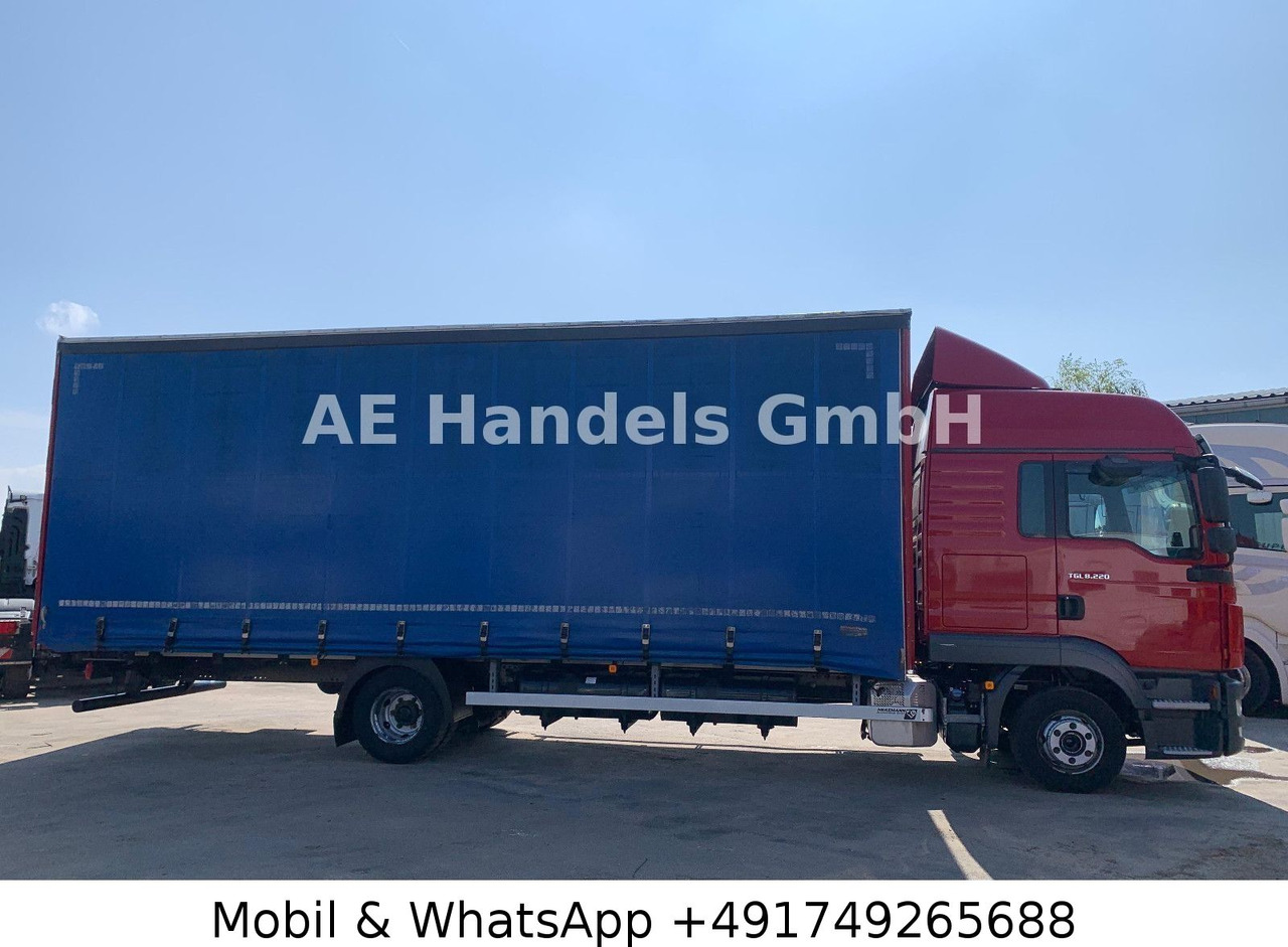 MAN TGL 8.220 L BL P+P *Tautliner/2xTank/AHK/LDW - Dostavno vozilo s ceradom: slika MAN TGL 8.220 L BL P+P *Tautliner/2xTank/AHK/LDW - Dostavno vozilo s ceradom MAN TGL 8.220 L BL P+P *Tautliner/2xTank/AHK/LDW - Dostavno vozilo s ceradom: slika MAN TGL 8.220 L BL P+P *Tautliner/2xTank/AHK/LDW - Dostavno vozilo s ceradom
