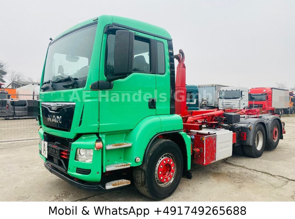 MAN TGS 26.440 M BL Abroller / Müllwagen *Lenk+Lift - Transporter kontejnera/ Kamion s izmjenjivim sanducima: slika MAN TGS 26.440 M BL Abroller / Müllwagen *Lenk+Lift - Transporter kontejnera/ Kamion s izmjenjivim sanducima MAN TGS 26.440 M BL Abroller / Müllwagen *Lenk+Lift - Transporter kontejnera/ Kamion s izmjenjivim sanducima: slika MAN TGS 26.440 M BL Abroller / Müllwagen *Lenk+Lift - Transporter kontejnera/ Kamion s izmjenjivim sanducima