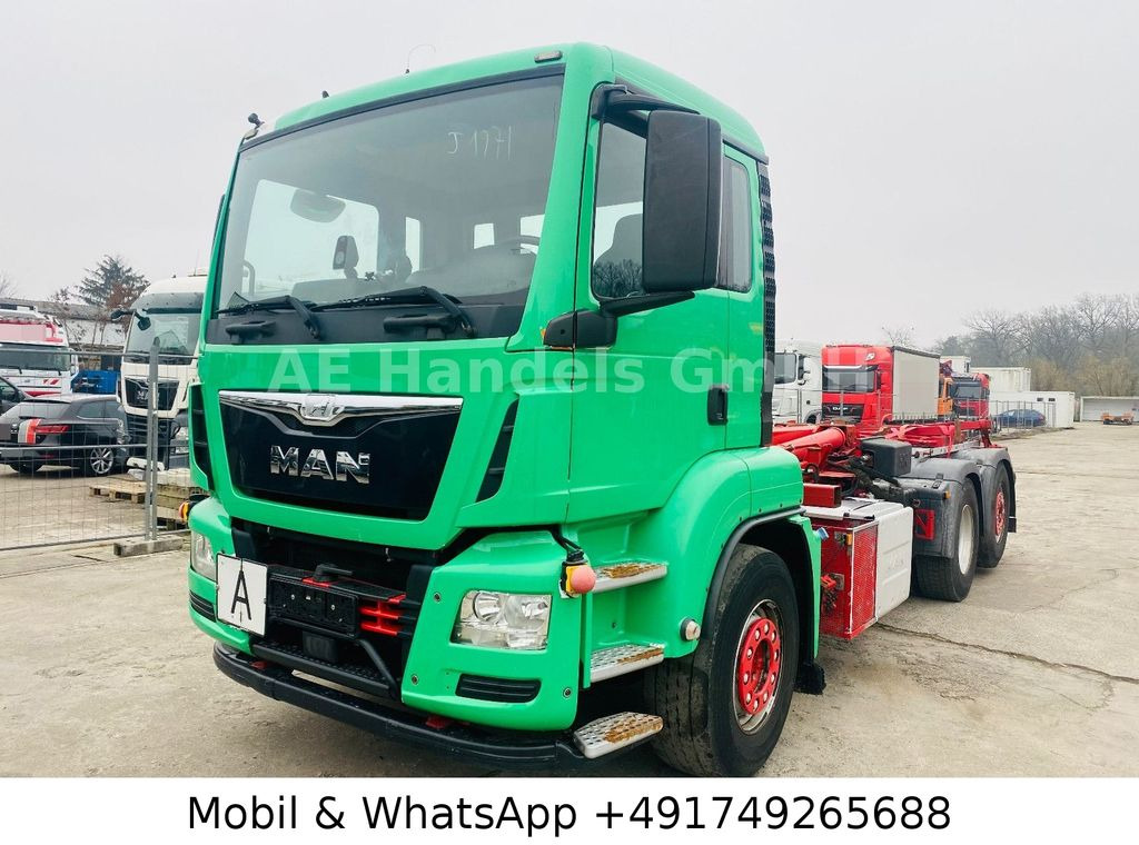 MAN TGS 26.440 M BL Abroller / Müllwagen *Lenk+Lift - Transporter kontejnera/ Kamion s izmjenjivim sanducima: slika MAN TGS 26.440 M BL Abroller / Müllwagen *Lenk+Lift - Transporter kontejnera/ Kamion s izmjenjivim sanducima MAN TGS 26.440 M BL Abroller / Müllwagen *Lenk+Lift - Transporter kontejnera/ Kamion s izmjenjivim sanducima: slika MAN TGS 26.440 M BL Abroller / Müllwagen *Lenk+Lift - Transporter kontejnera/ Kamion s izmjenjivim sanducima