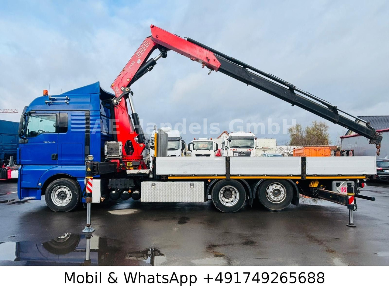 MAN TGX 26.540 XLX BL 6x2 FASSI F455 *Funk/Lenk+Lift - Kamion s otvorenim sandukom, Kamion s kranom: slika MAN TGX 26.540 XLX BL 6x2 FASSI F455 *Funk/Lenk+Lift - Kamion s otvorenim sandukom, Kamion s kranom MAN TGX 26.540 XLX BL 6x2 FASSI F455 *Funk/Lenk+Lift - Kamion s otvorenim sandukom, Kamion s kranom: slika MAN TGX 26.540 XLX BL 6x2 FASSI F455 *Funk/Lenk+Lift - Kamion s otvorenim sandukom, Kamion s kranom