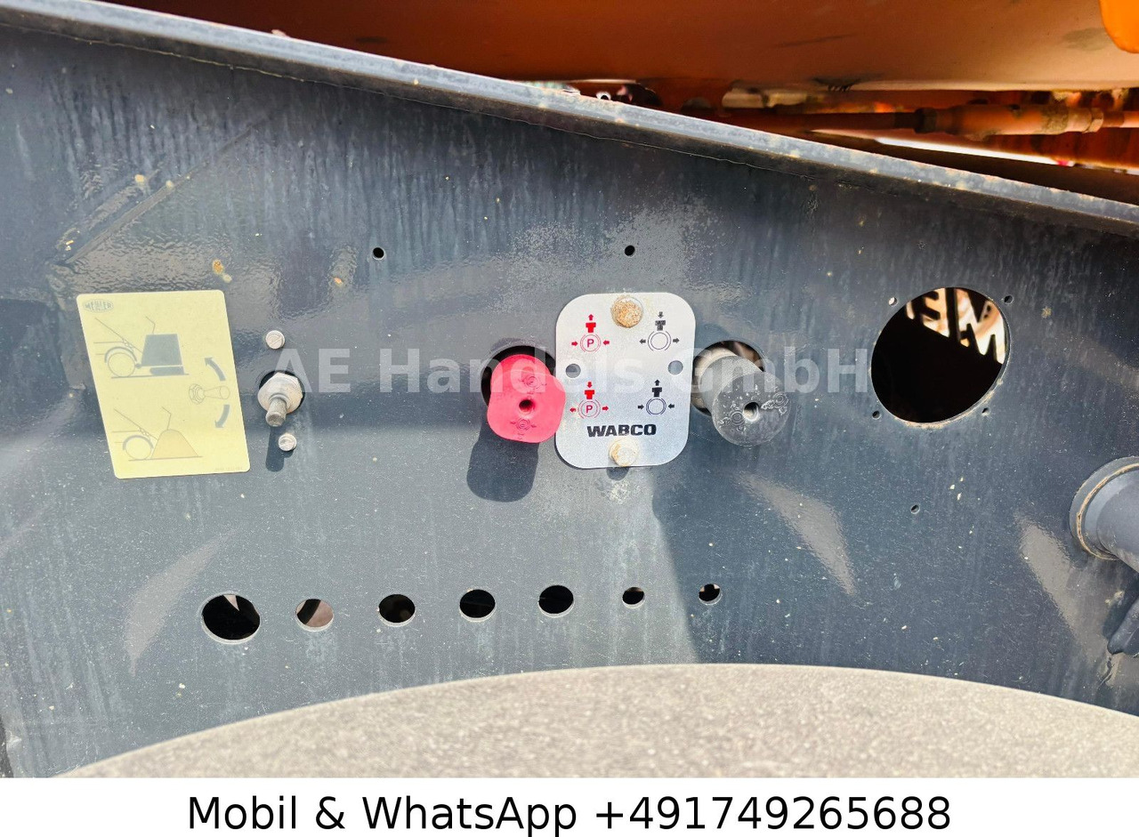 Kiper poluprikolica Meiller KISA 3 Stahl *28m³/1.Liftachse/Podest/Rollplane: slika Kiper poluprikolica Meiller KISA 3 Stahl *28m³/1.Liftachse/Podest/Rollplane