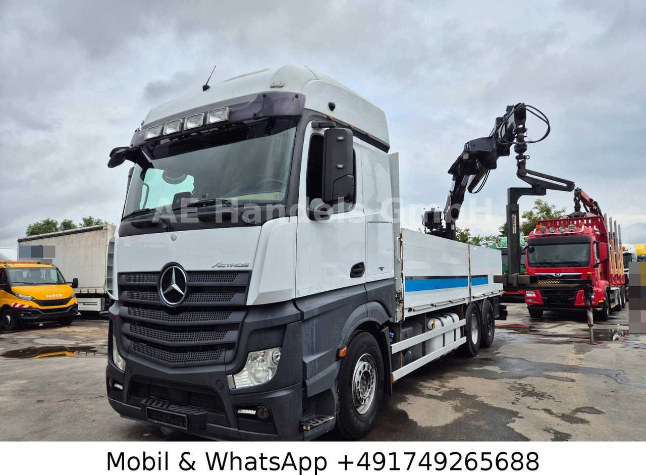Mercedes-Benz Actros IV 2645 L LL 6x2 *Retarder/Hiab-177K-Pro - Kamion s otvorenim sandukom, Kamion s kranom: slika Mercedes-Benz Actros IV 2645 L LL 6x2 *Retarder/Hiab-177K-Pro - Kamion s otvorenim sandukom, Kamion s kranom Mercedes-Benz Actros IV 2645 L LL 6x2 *Retarder/Hiab-177K-Pro - Kamion s otvorenim sandukom, Kamion s kranom: slika Mercedes-Benz Actros IV 2645 L LL 6x2 *Retarder/Hiab-177K-Pro - Kamion s otvorenim sandukom, Kamion s kranom