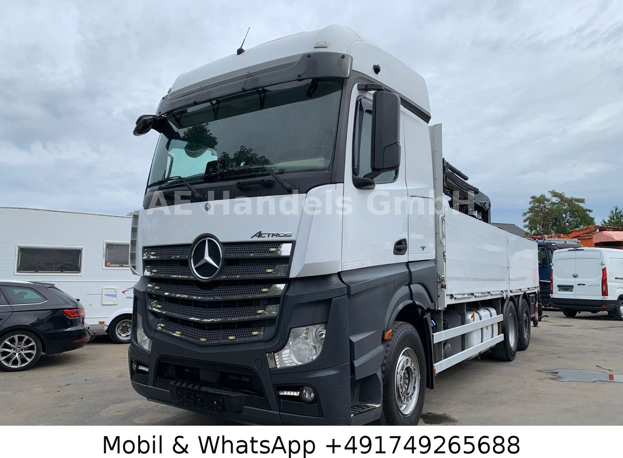 Mercedes-Benz Actros IV 2646 L LL 6x2 *Retarder/Hiab-177K-Pro - Kamion s otvorenim sandukom, Kamion s kranom: slika Mercedes-Benz Actros IV 2646 L LL 6x2 *Retarder/Hiab-177K-Pro - Kamion s otvorenim sandukom, Kamion s kranom Mercedes-Benz Actros IV 2646 L LL 6x2 *Retarder/Hiab-177K-Pro - Kamion s otvorenim sandukom, Kamion s kranom: slika Mercedes-Benz Actros IV 2646 L LL 6x2 *Retarder/Hiab-177K-Pro - Kamion s otvorenim sandukom, Kamion s kranom
