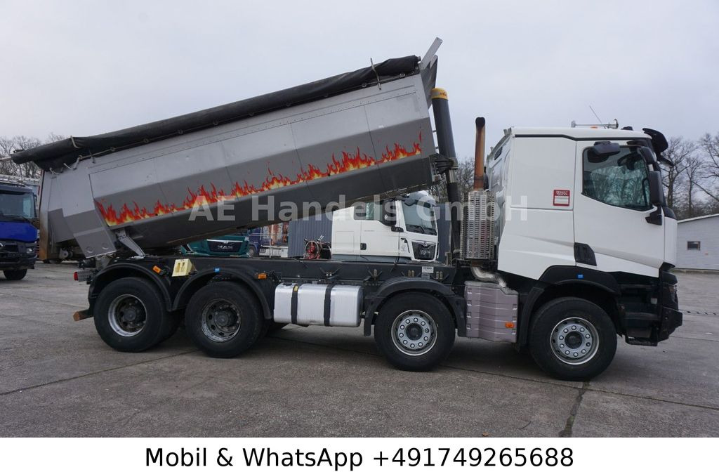 Renault C520 BB 8x4*Kempf-Thermo-Stahl-15m³/AP/Rollplane - Kiper: slika Renault C520 BB 8x4*Kempf-Thermo-Stahl-15m³/AP/Rollplane - Kiper Renault C520 BB 8x4*Kempf-Thermo-Stahl-15m³/AP/Rollplane - Kiper: slika Renault C520 BB 8x4*Kempf-Thermo-Stahl-15m³/AP/Rollplane - Kiper