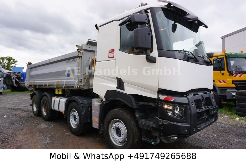 Renault C520 BB 8x4 *MEILLER-13m³ / Bordmatik / AHK - Kiper: slika Renault C520 BB 8x4 *MEILLER-13m³ / Bordmatik / AHK - Kiper Renault C520 BB 8x4 *MEILLER-13m³ / Bordmatik / AHK - Kiper: slika Renault C520 BB 8x4 *MEILLER-13m³ / Bordmatik / AHK - Kiper