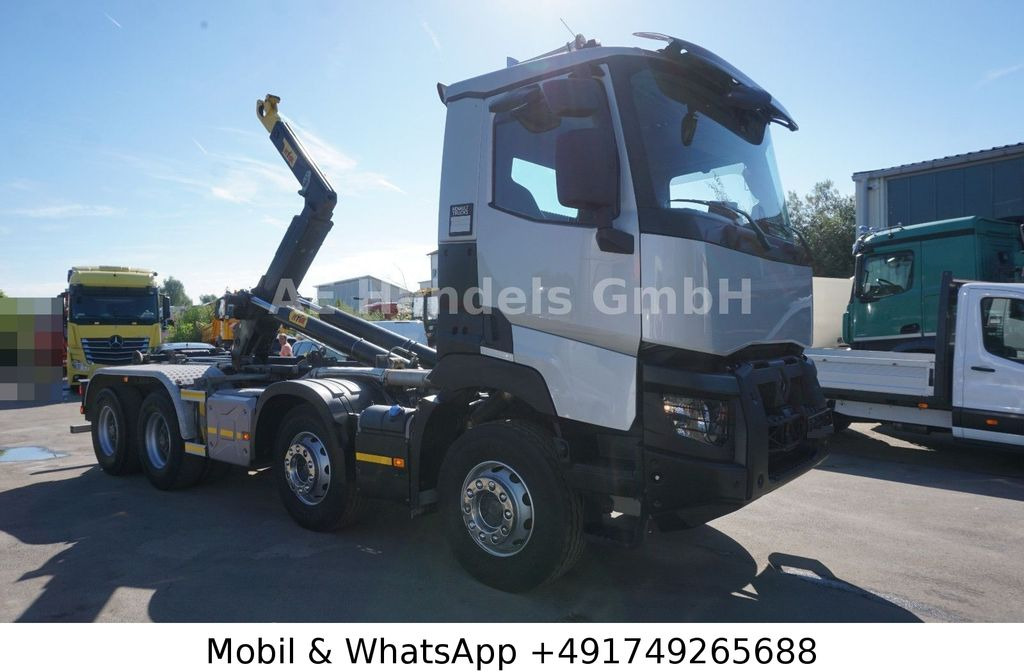 Kamion s kukastom dizalicom Renault C520 BB 8x4*Retarder/Hyva-26.55S-Schub/Kamera/AP: slika Kamion s kukastom dizalicom Renault C520 BB 8x4*Retarder/Hyva-26.55S-Schub/Kamera/AP