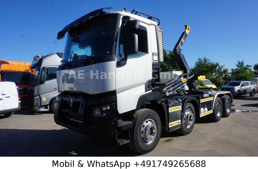 Renault C520 BB 8x4*Retarder/Hyva-26.55S-Schub/Kamera/AP - Kamion s kukastom dizalicom: slika Renault C520 BB 8x4*Retarder/Hyva-26.55S-Schub/Kamera/AP - Kamion s kukastom dizalicom Renault C520 BB 8x4*Retarder/Hyva-26.55S-Schub/Kamera/AP - Kamion s kukastom dizalicom: slika Renault C520 BB 8x4*Retarder/Hyva-26.55S-Schub/Kamera/AP - Kamion s kukastom dizalicom