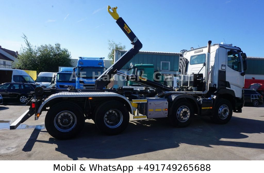 Kamion s kukastom dizalicom Renault C520 BB 8x4*Retarder/Hyva-26.55S-Schub/Kamera/AP: slika Kamion s kukastom dizalicom Renault C520 BB 8x4*Retarder/Hyva-26.55S-Schub/Kamera/AP