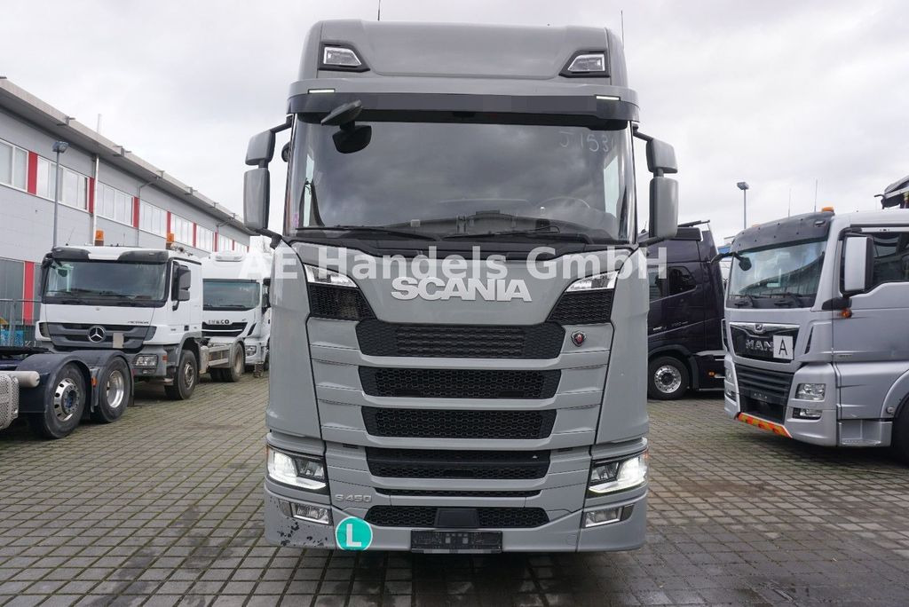 Transporter kontejnera/ Kamion s izmjenjivim sanducima Scania S450 HighLine LL BDF *Retarder/Lenk+Lift/LBW/AHK: slika Transporter kontejnera/ Kamion s izmjenjivim sanducima Scania S450 HighLine LL BDF *Retarder/Lenk+Lift/LBW/AHK