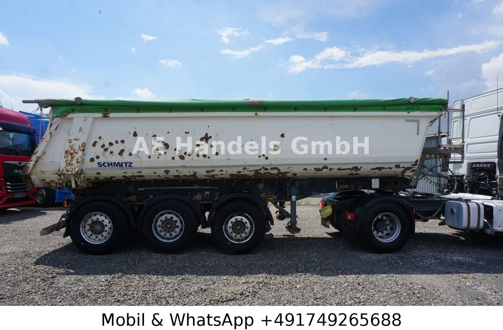 Kiper poluprikolica Schmitz Cargobull SKI 24 Stahl *24m³ / 1.Liftachse / Rollplane: slika Kiper poluprikolica Schmitz Cargobull SKI 24 Stahl *24m³ / 1.Liftachse / Rollplane