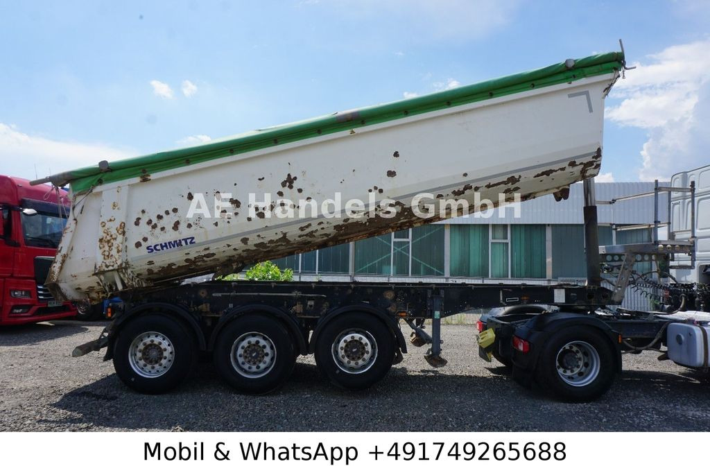 Kiper poluprikolica Schmitz Cargobull SKI 24 Stahl *24m³ / 1.Liftachse / Rollplane: slika Kiper poluprikolica Schmitz Cargobull SKI 24 Stahl *24m³ / 1.Liftachse / Rollplane
