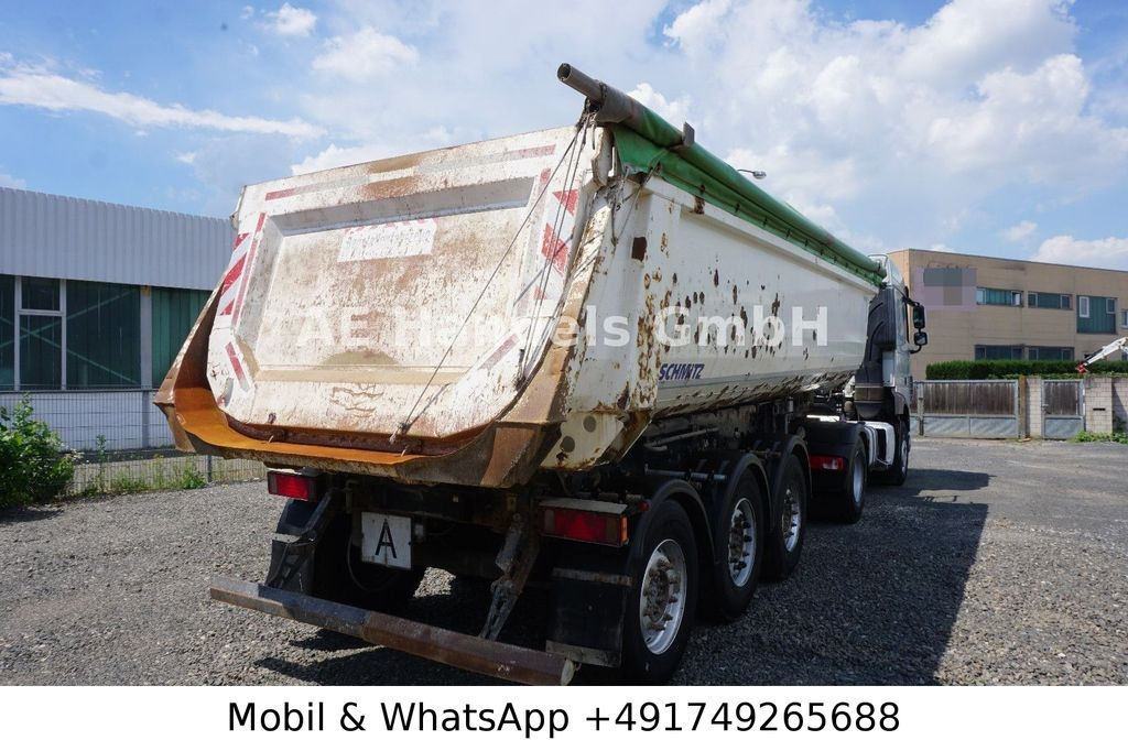 Kiper poluprikolica Schmitz Cargobull SKI 24 Stahl *24m³ / 1.Liftachse / Rollplane: slika Kiper poluprikolica Schmitz Cargobull SKI 24 Stahl *24m³ / 1.Liftachse / Rollplane