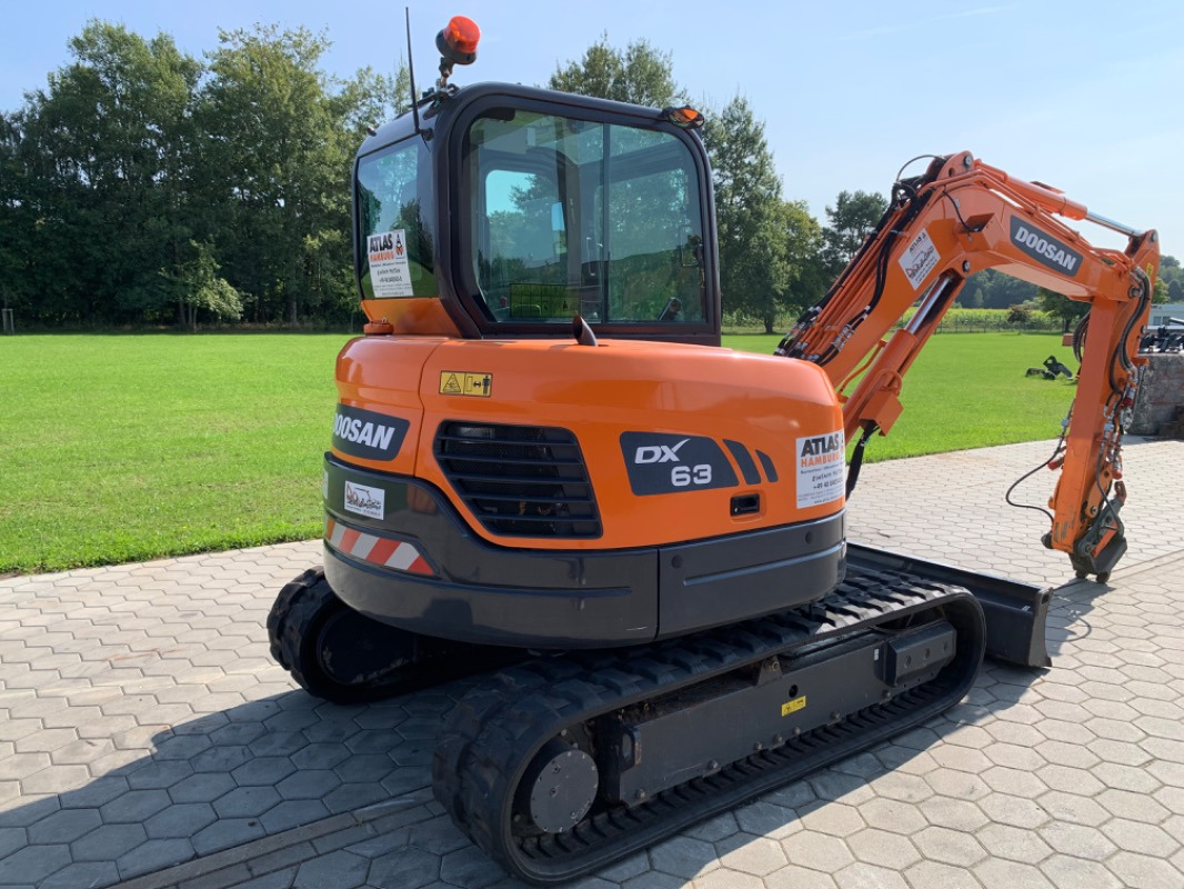 Doosan DX63-3 - Mini bager: slika Doosan DX63-3 - Mini bager Doosan DX63-3 - Mini bager: slika Doosan DX63-3 - Mini bager