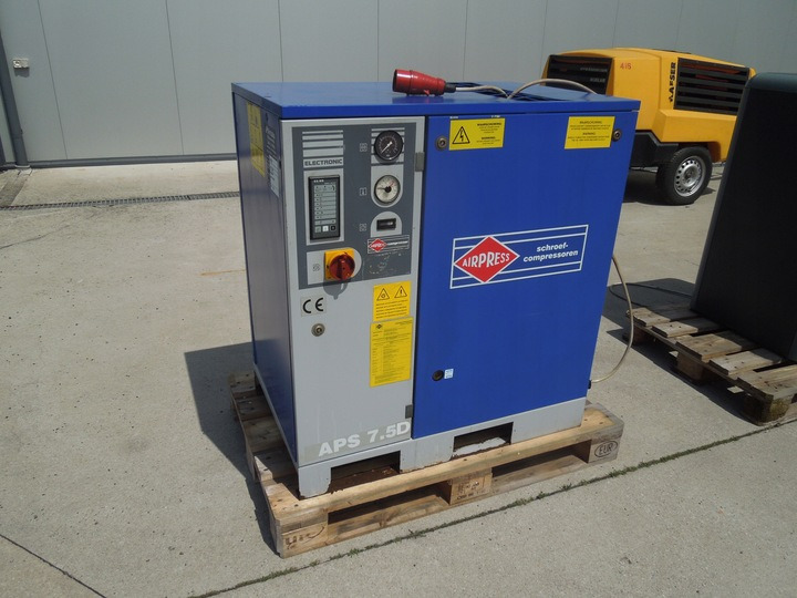 AIRPRESS APS7,5 - Zračni kompresor: slika AIRPRESS APS7,5 - Zračni kompresor AIRPRESS APS7,5 - Zračni kompresor: slika AIRPRESS APS7,5 - Zračni kompresor