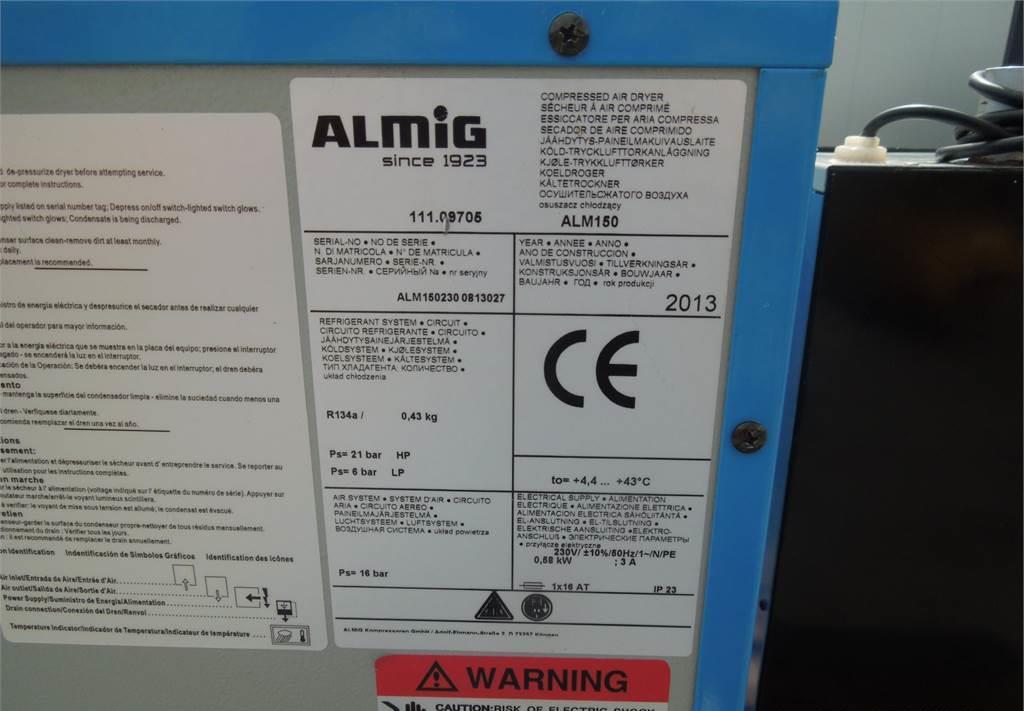 Alup OSUSZACZ ZIĘBNICZY ALMIG ALM150 2,33M3 2013R!! - Zračni kompresor: slika Alup OSUSZACZ ZIĘBNICZY ALMIG ALM150 2,33M3 2013R!! - Zračni kompresor Alup OSUSZACZ ZIĘBNICZY ALMIG ALM150 2,33M3 2013R!! - Zračni kompresor: slika Alup OSUSZACZ ZIĘBNICZY ALMIG ALM150 2,33M3 2013R!! - Zračni kompresor