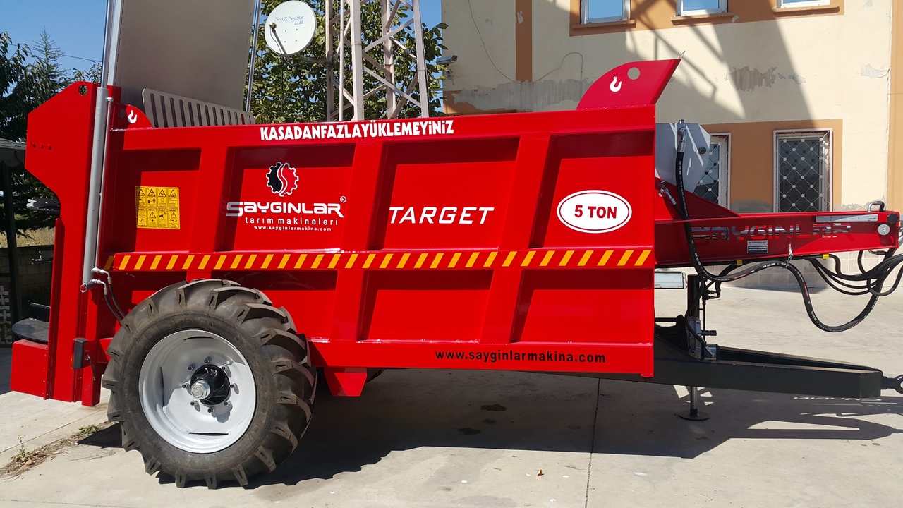 TARGET 5 TON HYDRAULIC PUSH MANURE SPREADER - Rasipač stajskog gnoja: slika TARGET 5 TON HYDRAULIC PUSH MANURE SPREADER - Rasipač stajskog gnoja TARGET 5 TON HYDRAULIC PUSH MANURE SPREADER - Rasipač stajskog gnoja: slika TARGET 5 TON HYDRAULIC PUSH MANURE SPREADER - Rasipač stajskog gnoja