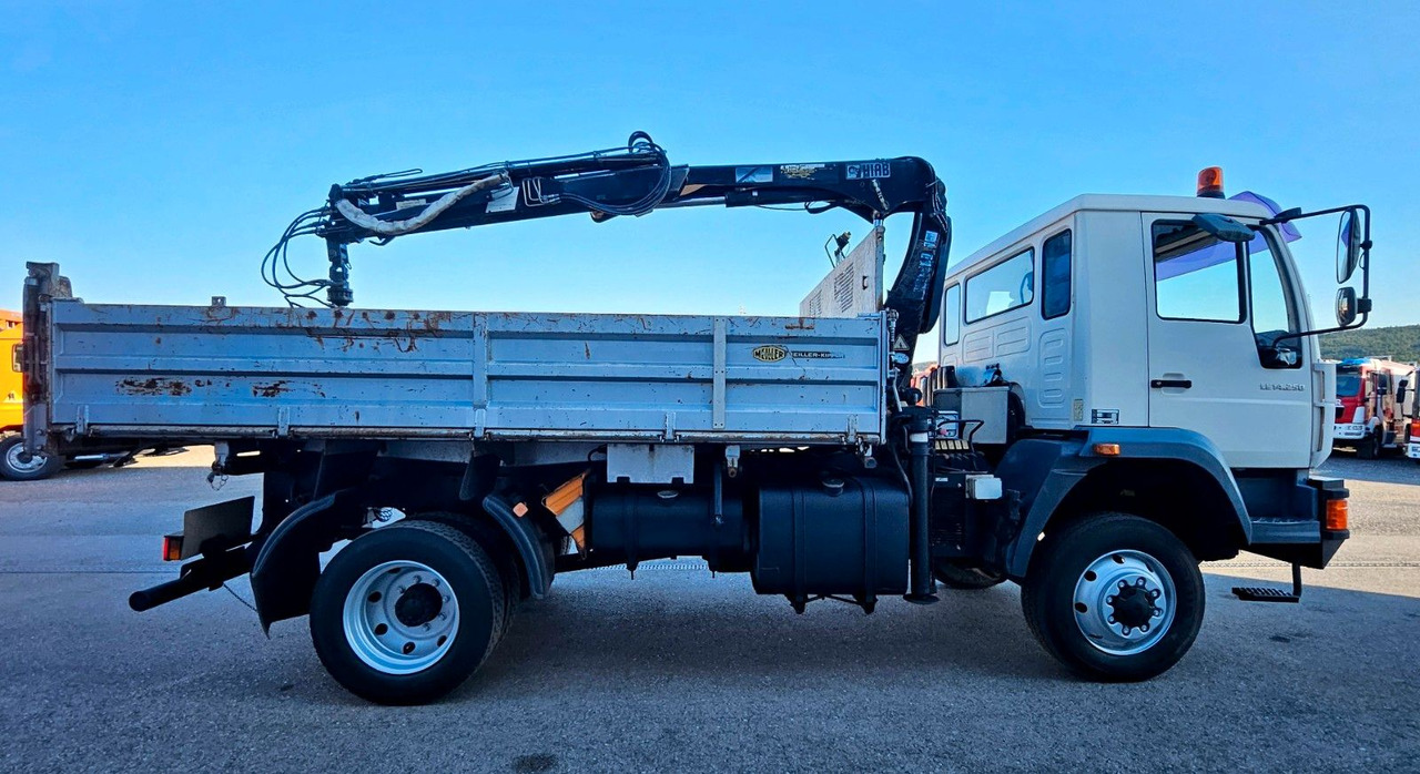 MAN LE 14.250 4x4 HIAB 077BS-2 Kran Greifer - Kiper, Kamion s kranom: slika  MAN LE 14.250 4x4 HIAB 077BS-2 Kran Greifer - Kiper, Kamion s kranom MAN LE 14.250 4x4 HIAB 077BS-2 Kran Greifer - Kiper, Kamion s kranom: slika  MAN LE 14.250 4x4 HIAB 077BS-2 Kran Greifer - Kiper, Kamion s kranom