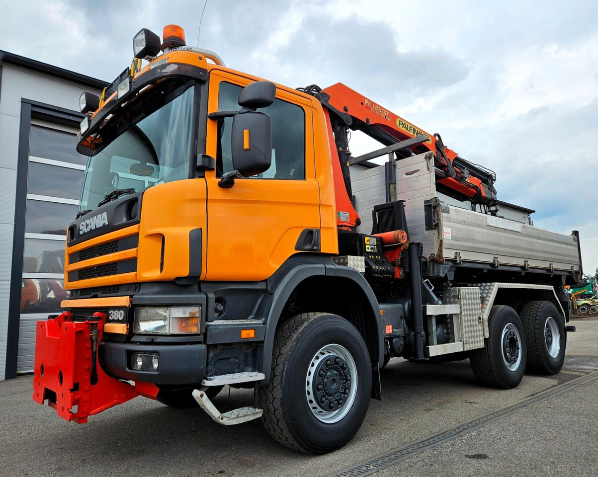 Scania P114 380 6x4-4 Palfinger PK12502 Kran Funk - Kiper, Kamion s kranom: slika Scania P114 380 6x4-4 Palfinger PK12502 Kran Funk - Kiper, Kamion s kranom Scania P114 380 6x4-4 Palfinger PK12502 Kran Funk - Kiper, Kamion s kranom: slika Scania P114 380 6x4-4 Palfinger PK12502 Kran Funk - Kiper, Kamion s kranom