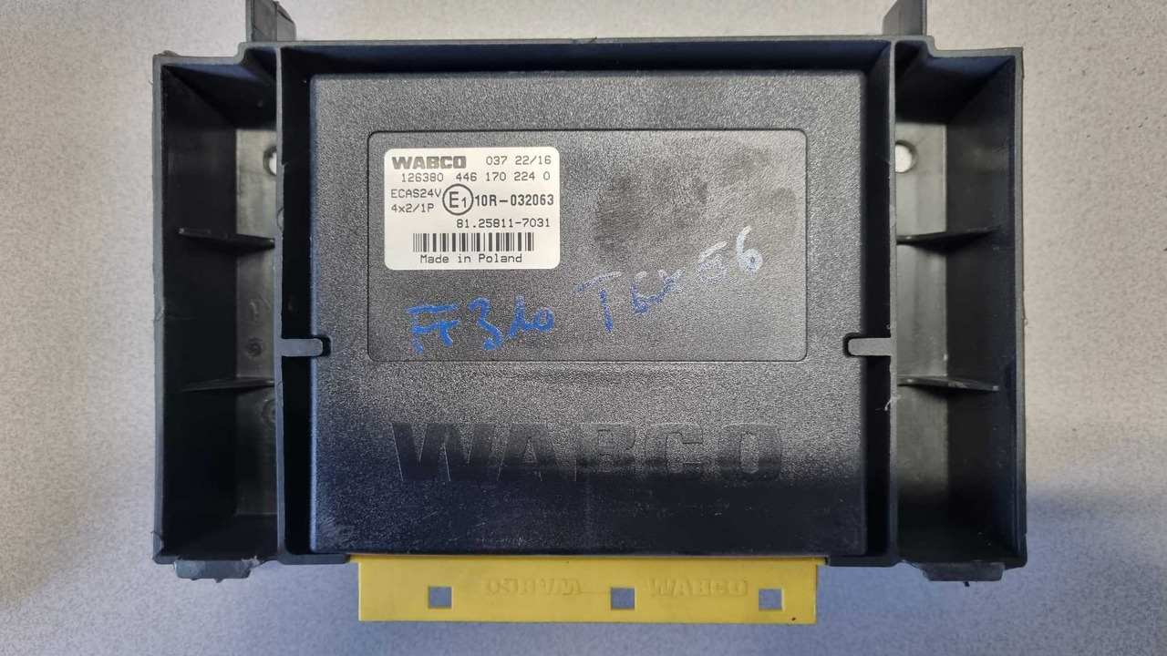 Centralina MAN TGX E6 - Električni sustav: slika Centralina MAN TGX E6 - Električni sustav Centralina MAN TGX E6 - Električni sustav: slika Centralina MAN TGX E6 - Električni sustav