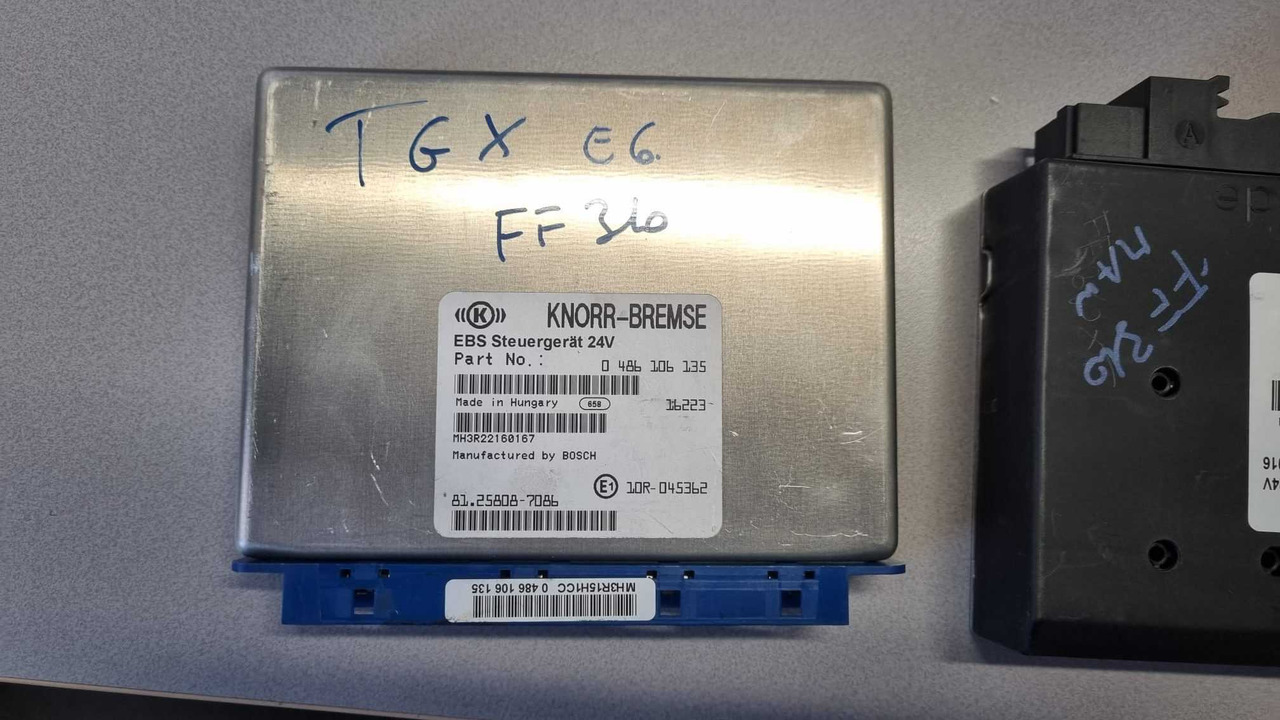 Centralina MAN TGX E6 - Električni sustav: slika Centralina MAN TGX E6 - Električni sustav Centralina MAN TGX E6 - Električni sustav: slika Centralina MAN TGX E6 - Električni sustav