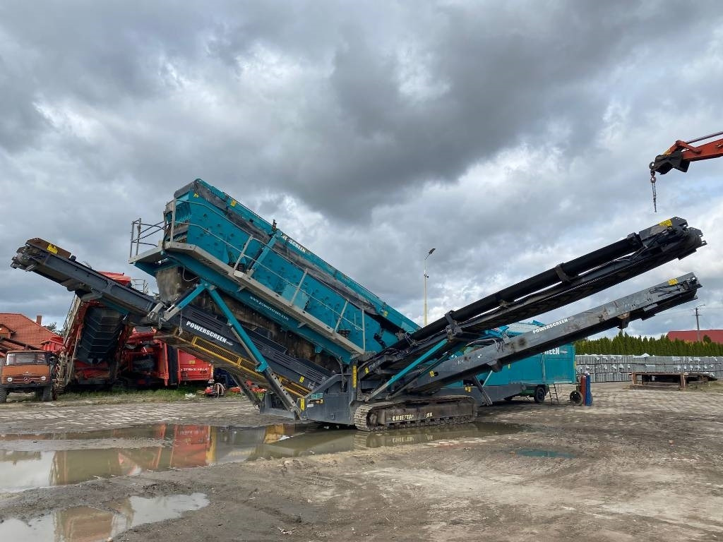 PowerScreen Chieftain 2100 X - Screener: slika PowerScreen Chieftain 2100 X - Screener PowerScreen Chieftain 2100 X - Screener: slika PowerScreen Chieftain 2100 X - Screener