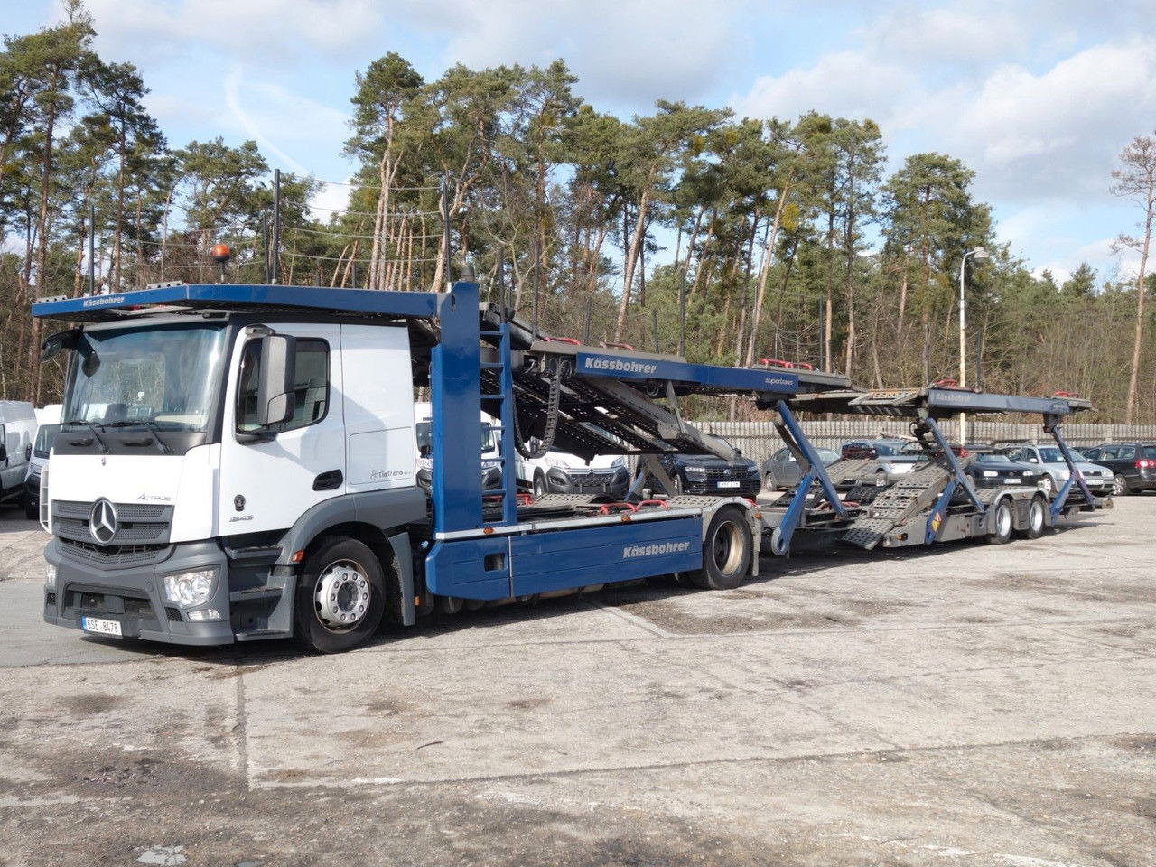 Mercedes-Benz Actros 1843 mit Kässbohrer Supertrans/Supertrans - Autotransporter: slika Mercedes-Benz Actros 1843 mit Kässbohrer Supertrans/Supertrans - Autotransporter Mercedes-Benz Actros 1843 mit Kässbohrer Supertrans/Supertrans - Autotransporter: slika Mercedes-Benz Actros 1843 mit Kässbohrer Supertrans/Supertrans - Autotransporter