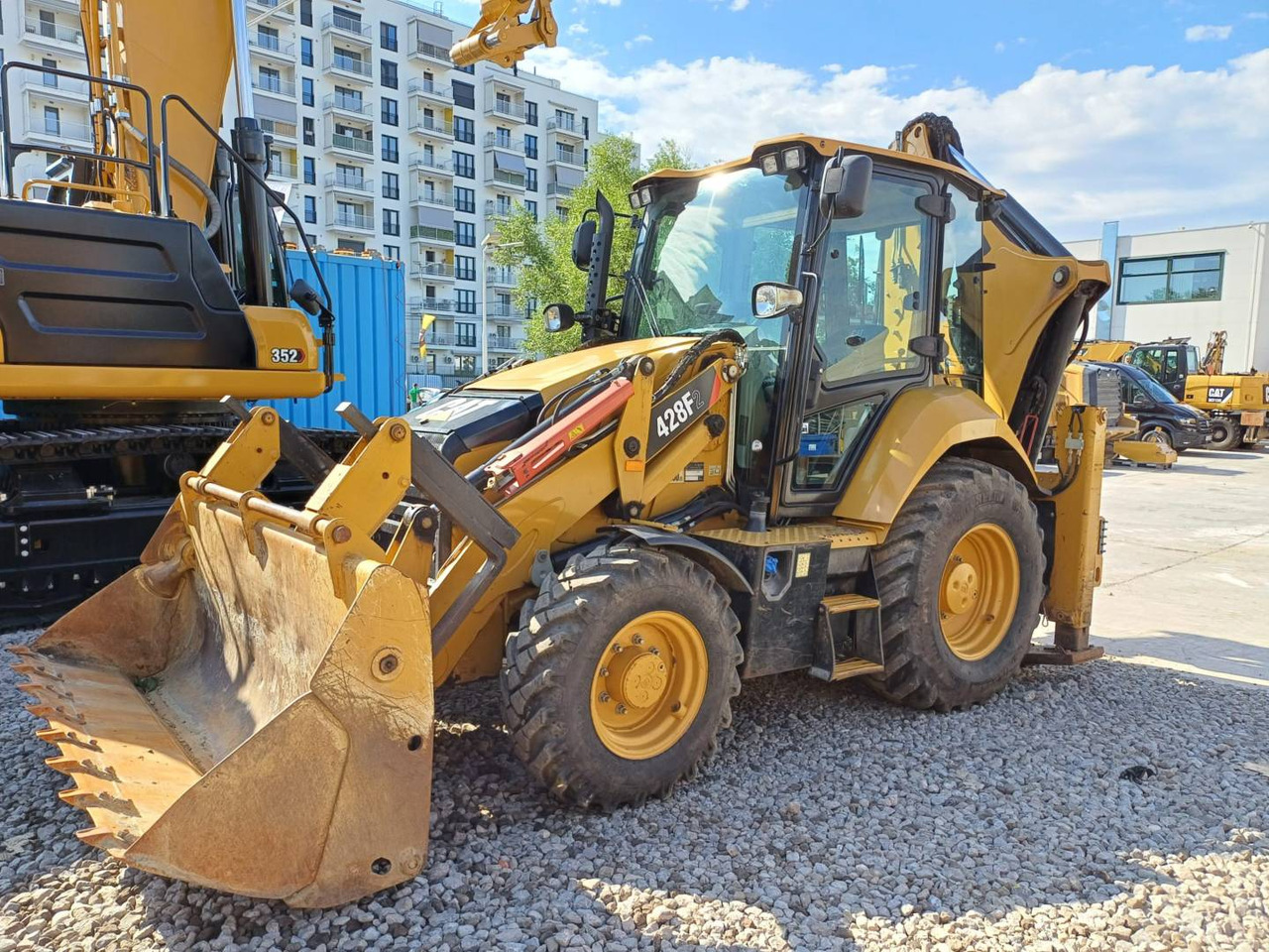 CAT 428F2 - Rovokopač-utovarivač: slika CAT 428F2 - Rovokopač-utovarivač CAT 428F2 - Rovokopač-utovarivač: slika CAT 428F2 - Rovokopač-utovarivač