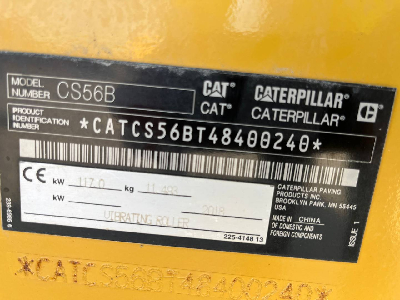 CAT CS56B - Kompaktor: slika CAT CS56B - Kompaktor CAT CS56B - Kompaktor: slika CAT CS56B - Kompaktor