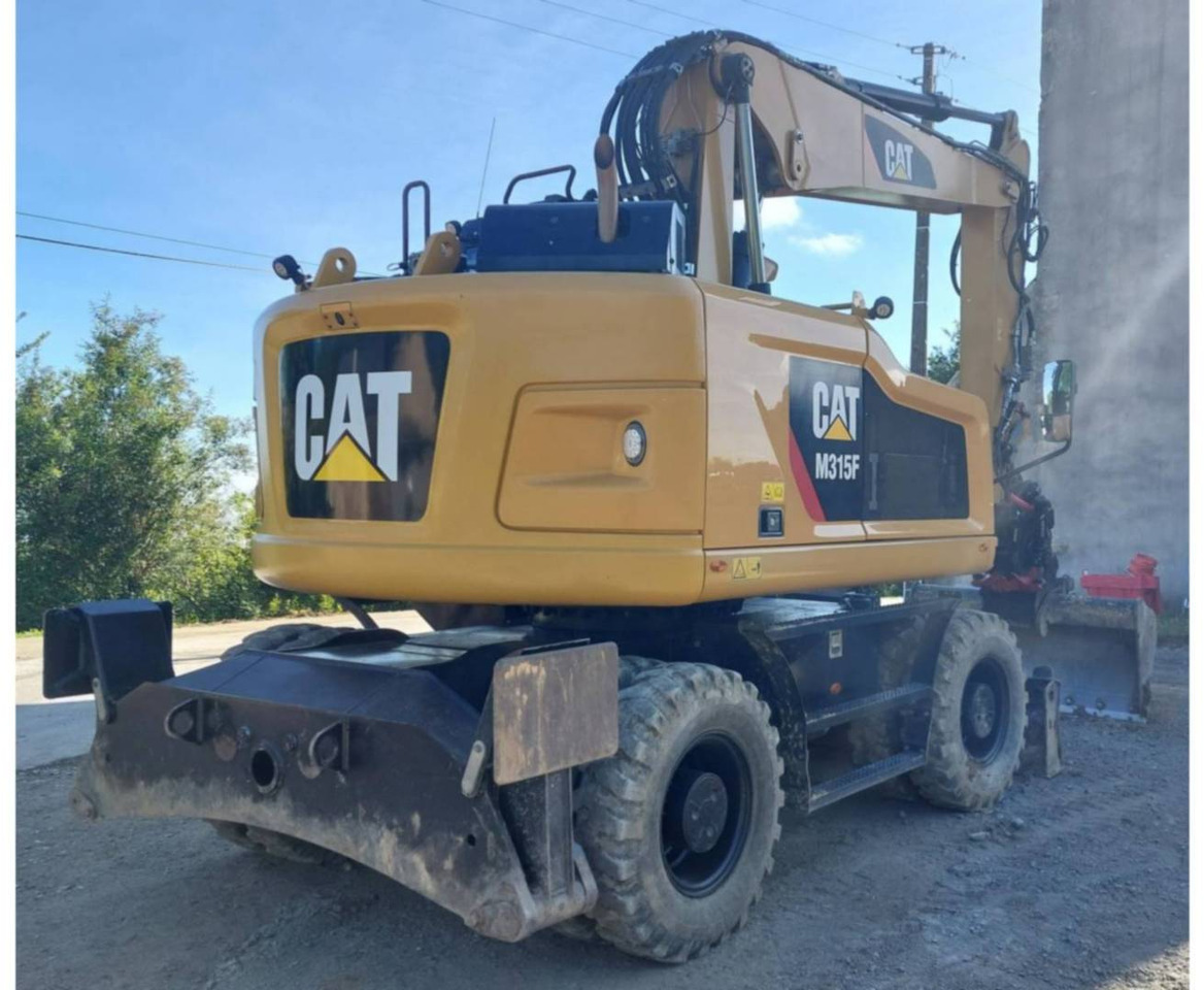 CAT M315F - Bager na kotačima: slika CAT M315F - Bager na kotačima CAT M315F - Bager na kotačima: slika CAT M315F - Bager na kotačima