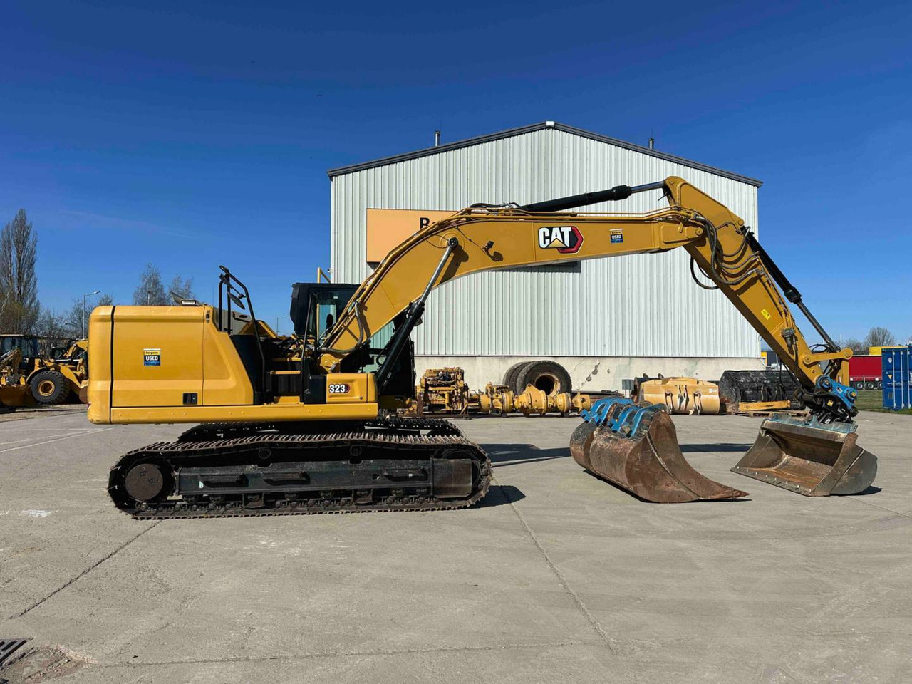 Bager gusjeničar CAT 323: slika Bager gusjeničar CAT 323