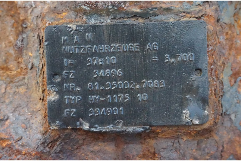 MAN HY-1175-01 37/10 81.35002-7921 - Stražnja osovina za Kamion: slika MAN HY-1175-01 37/10 81.35002-7921 - Stražnja osovina za Kamion MAN HY-1175-01 37/10 81.35002-7921 - Stražnja osovina za Kamion: slika MAN HY-1175-01 37/10 81.35002-7921 - Stražnja osovina za Kamion