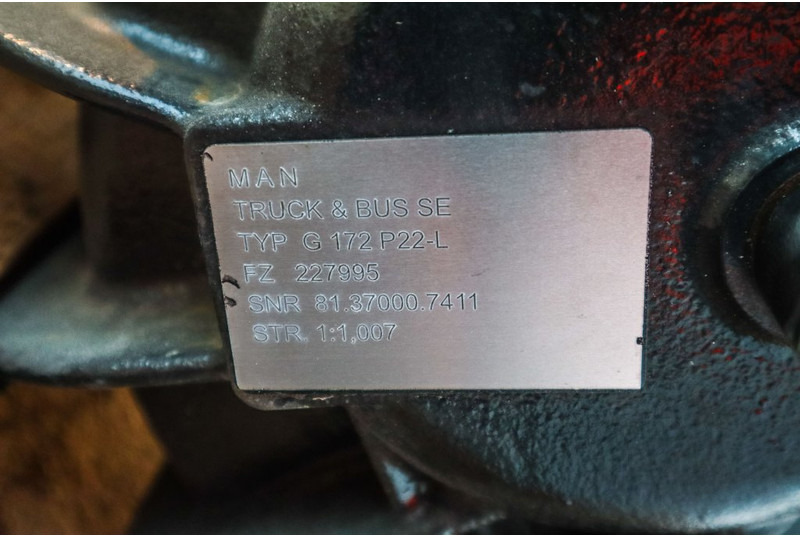 MAN VG172 P22-6 81.37000-7411 - Mjenjač za Kamion: slika MAN VG172 P22-6 81.37000-7411 - Mjenjač za Kamion MAN VG172 P22-6 81.37000-7411 - Mjenjač za Kamion: slika MAN VG172 P22-6 81.37000-7411 - Mjenjač za Kamion