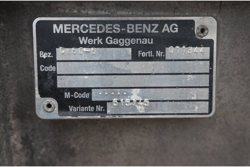 Mercedes-Benz G6-60 VARIO - Mjenjač za Kamion: slika Mercedes-Benz G6-60 VARIO - Mjenjač za Kamion Mercedes-Benz G6-60 VARIO - Mjenjač za Kamion: slika Mercedes-Benz G6-60 VARIO - Mjenjač za Kamion