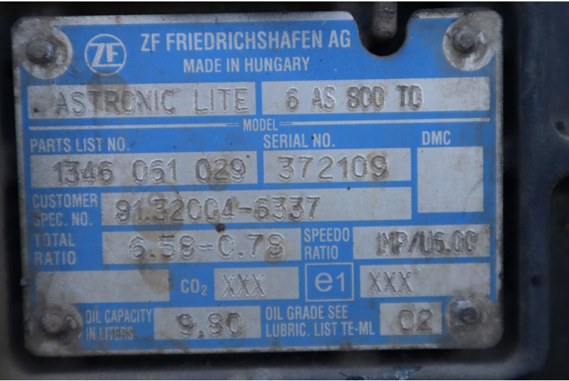 ZF 6AS800TO TGL EURO6 81.32004-6337 - Mjenjač za Kamion: slika ZF 6AS800TO TGL EURO6 81.32004-6337 - Mjenjač za Kamion ZF 6AS800TO TGL EURO6 81.32004-6337 - Mjenjač za Kamion: slika ZF 6AS800TO TGL EURO6 81.32004-6337 - Mjenjač za Kamion