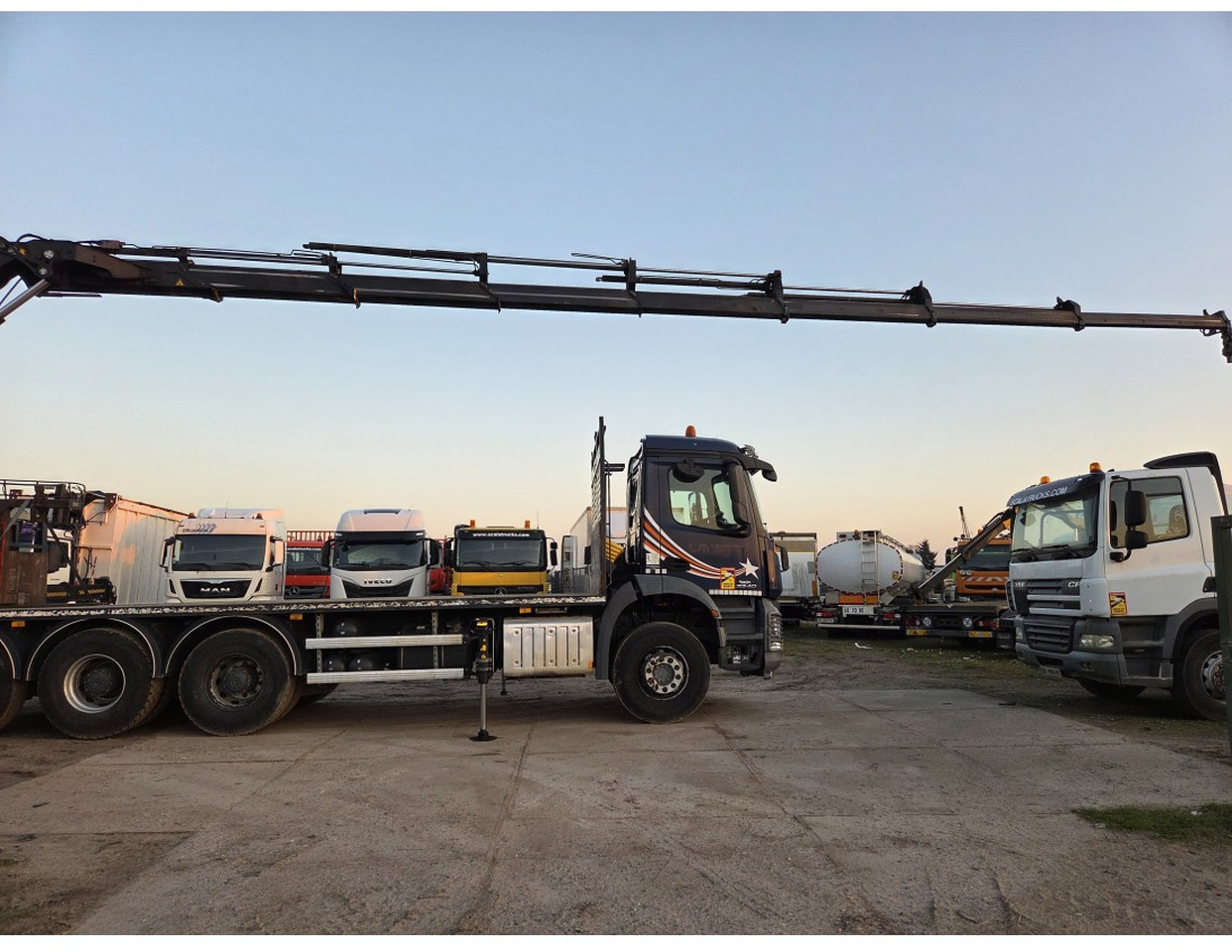 Mercedes Arocs 3240 8x4 Open Truck Crane HIAB X-HIDUO 258 E-7 7 extensions - Kamion s otvorenim sandukom, Kamion s kranom: slika Mercedes Arocs 3240 8x4 Open Truck Crane HIAB X-HIDUO 258 E-7 7 extensions - Kamion s otvorenim sandukom, Kamion s kranom Mercedes Arocs 3240 8x4 Open Truck Crane HIAB X-HIDUO 258 E-7 7 extensions - Kamion s otvorenim sandukom, Kamion s kranom: slika Mercedes Arocs 3240 8x4 Open Truck Crane HIAB X-HIDUO 258 E-7 7 extensions - Kamion s otvorenim sandukom, Kamion s kranom