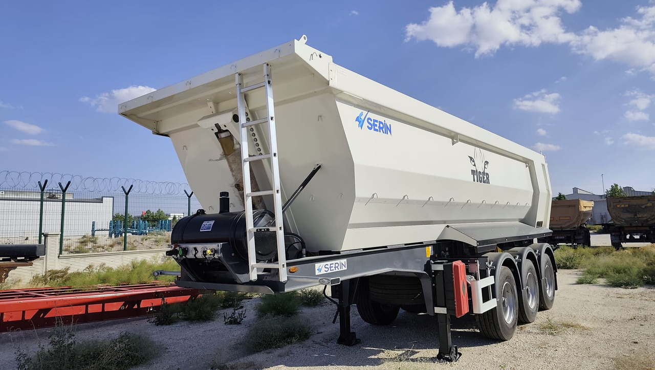 Novi Kiper poluprikolica za prijevoz rasutog materijala SERIN Tiger HARDOX  28 m³ Tipper Semi-Trailer: slika Novi Kiper poluprikolica za prijevoz rasutog materijala SERIN Tiger HARDOX  28 m³ Tipper Semi-Trailer