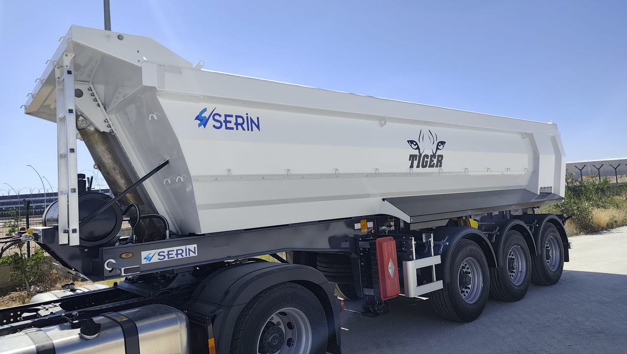 Novi Kiper poluprikolica za prijevoz rasutog materijala SERIN Tiger HARDOX  28 m³ Tipper Semi-Trailer: slika Novi Kiper poluprikolica za prijevoz rasutog materijala SERIN Tiger HARDOX  28 m³ Tipper Semi-Trailer
