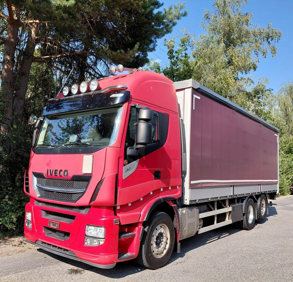 Iveco 260S42 Stralis, 6x2, Retarder, Euro 6, 7.80m box - Kamion s ceradom: slika Iveco 260S42 Stralis, 6x2, Retarder, Euro 6, 7.80m box - Kamion s ceradom Iveco 260S42 Stralis, 6x2, Retarder, Euro 6, 7.80m box - Kamion s ceradom: slika Iveco 260S42 Stralis, 6x2, Retarder, Euro 6, 7.80m box - Kamion s ceradom