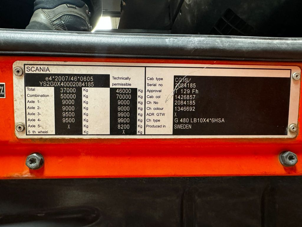 Zakup Scania G480 LB 10x4 6HSA, Amphitec Vortex G2  Scania G480 LB 10x4 6HSA, Amphitec Vortex G2: slika Zakup Scania G480 LB 10x4 6HSA, Amphitec Vortex G2  Scania G480 LB 10x4 6HSA, Amphitec Vortex G2