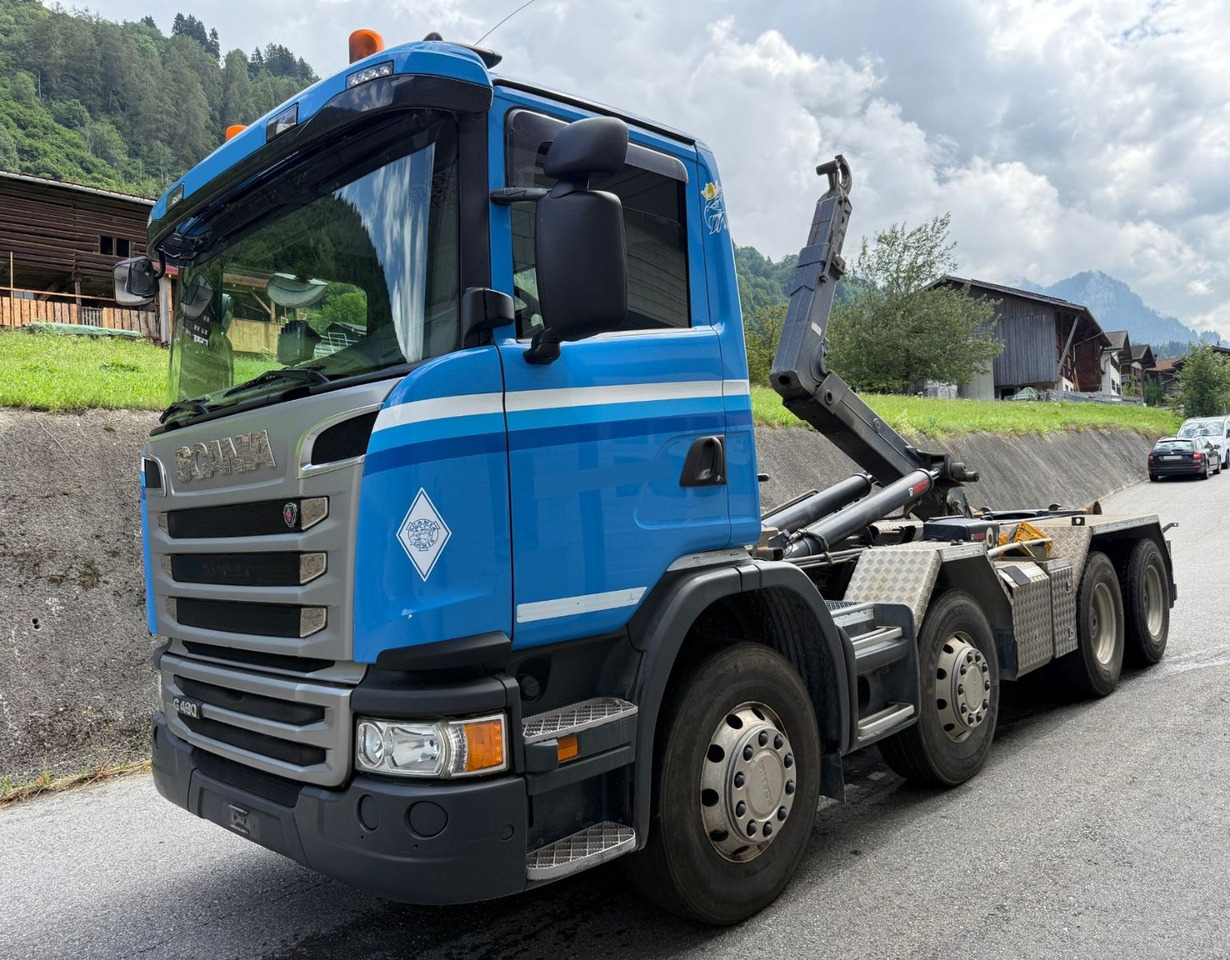 Scania G490 CB 8x4, E6, Retarder, Hiab Multilift 21ton - Kamion s kukastom dizalicom: slika Scania G490 CB 8x4, E6, Retarder, Hiab Multilift 21ton - Kamion s kukastom dizalicom Scania G490 CB 8x4, E6, Retarder, Hiab Multilift 21ton - Kamion s kukastom dizalicom: slika Scania G490 CB 8x4, E6, Retarder, Hiab Multilift 21ton - Kamion s kukastom dizalicom
