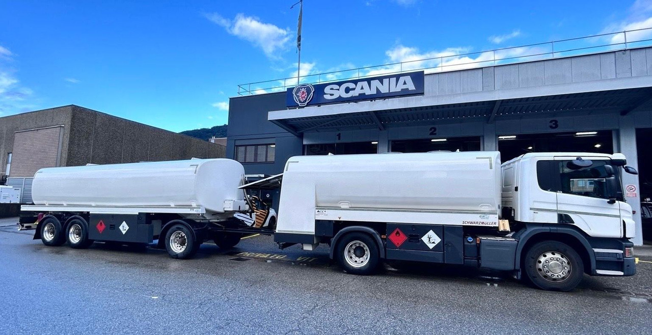 Scania P450 LB 4x2, ADR, Schwarzmueller Anhaenger Fuel - Kamion cisterna: slika Scania P450 LB 4x2, ADR, Schwarzmueller Anhaenger Fuel - Kamion cisterna Scania P450 LB 4x2, ADR, Schwarzmueller Anhaenger Fuel - Kamion cisterna: slika Scania P450 LB 4x2, ADR, Schwarzmueller Anhaenger Fuel - Kamion cisterna
