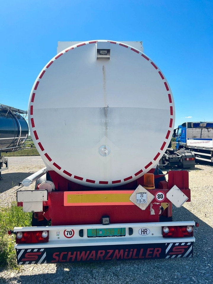 Poluprikolica cisterna Schwarzmüller TS 3/E ADR, 6 Kammern Treibstoff Fuel: slika Poluprikolica cisterna Schwarzmüller TS 3/E ADR, 6 Kammern Treibstoff Fuel