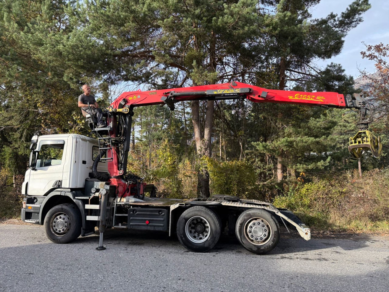 Scania P380 LB 6x2,E4,Palfinger Epsilon E165Z Plus,Kran - Tegljač: slika Scania P380 LB 6x2,E4,Palfinger Epsilon E165Z Plus,Kran - Tegljač Scania P380 LB 6x2,E4,Palfinger Epsilon E165Z Plus,Kran - Tegljač: slika Scania P380 LB 6x2,E4,Palfinger Epsilon E165Z Plus,Kran - Tegljač