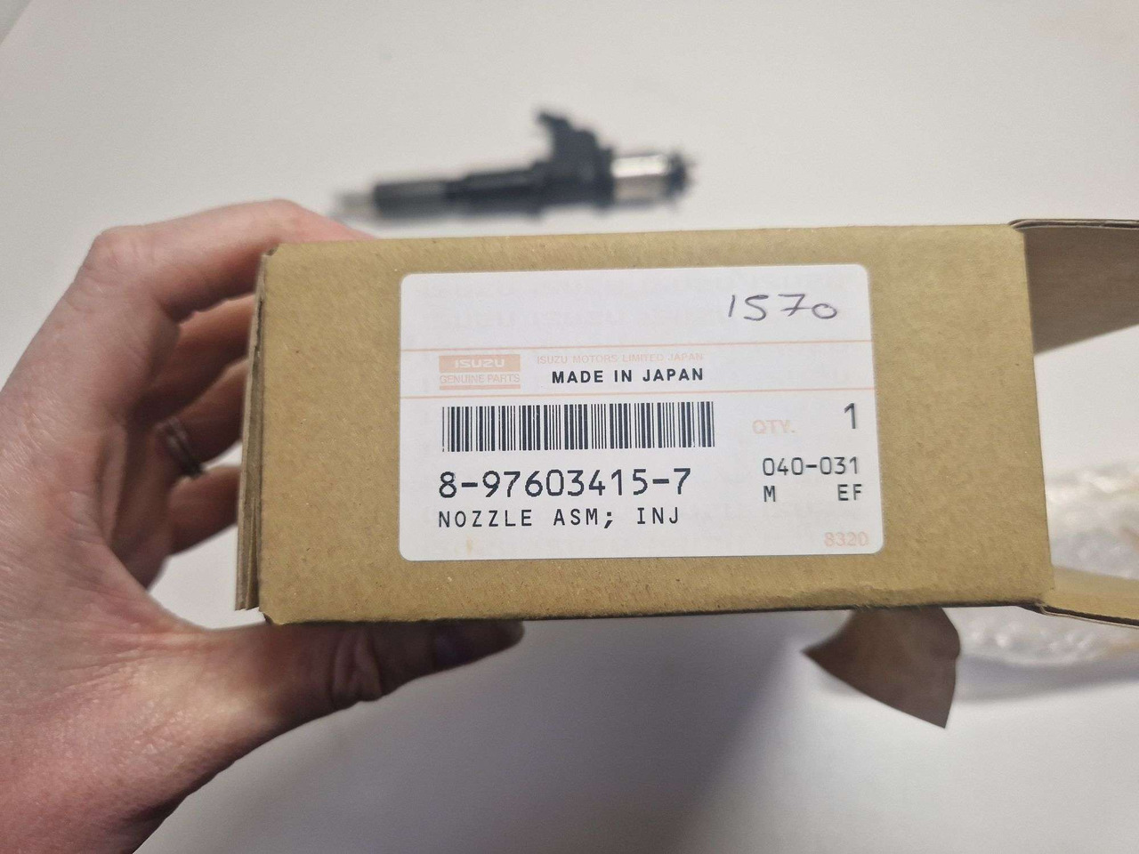 Isuzu 8976034157 Fuel Injector Denso 5516/4157 - Motor i dijelovi za Građevinski strojevi: slika Isuzu 8976034157 Fuel Injector Denso 5516/4157 - Motor i dijelovi za Građevinski strojevi Isuzu 8976034157 Fuel Injector Denso 5516/4157 - Motor i dijelovi za Građevinski strojevi: slika Isuzu 8976034157 Fuel Injector Denso 5516/4157 - Motor i dijelovi za Građevinski strojevi